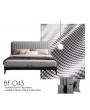 BF-043 HOUNDSTOOTH Bed Frame