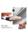 BF-043 HOUNDSTOOTH Bed Frame