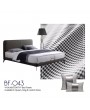 BF-043 HOUNDSTOOTH Bed Frame