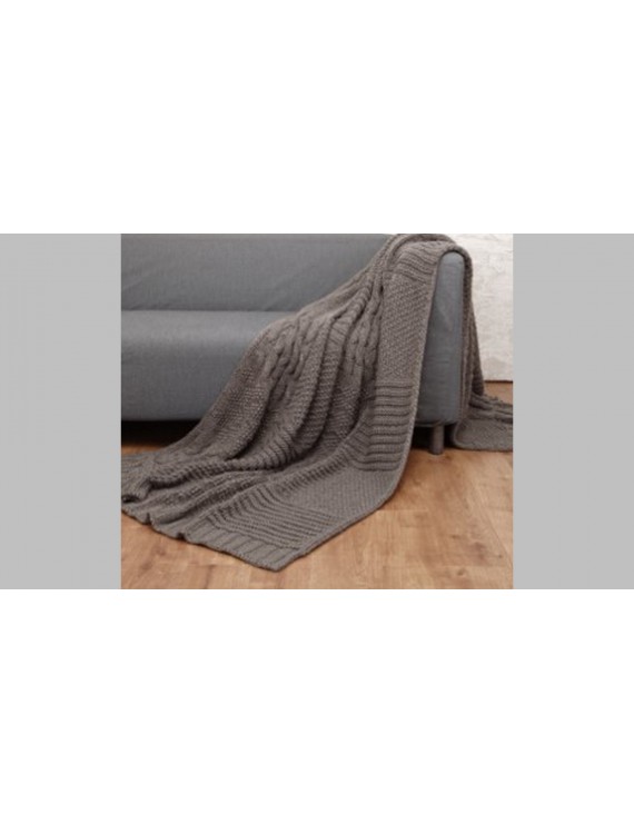 BL-004 Blanket (Acrylic Grey)