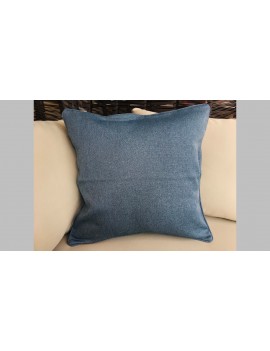 PW-043 Pillow Cover - Pewter Grey Blue